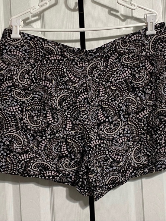 LOFT Pants - LOFT floral linen blend lightweight shorts size XL